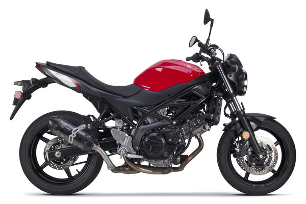 Suzuki SV650 / SV650S (2017-2018) S1R Black Aluminum Slip-On