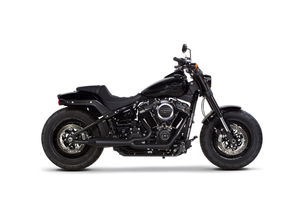 Harley Davidson Softail (2018-2021) Megaphone Gen II 2-1 Ceramic Black -  Part Number 005-4970199-B (-XB)