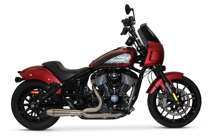 Indian Chief 2-into-1 Full Exhaust System (2022+) - Two Brothers Racing